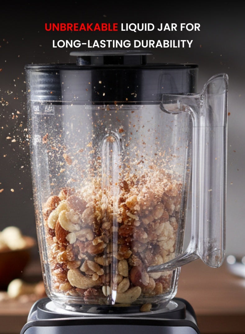 أوجيرا خلاط عصارة كهربائي OG5105BR 3 في 1 بقوة 650 واط، وعاء عصارة غير قابل للكسر، سرعتان مع خاصية النبض، وظيفة توربو - Image 4